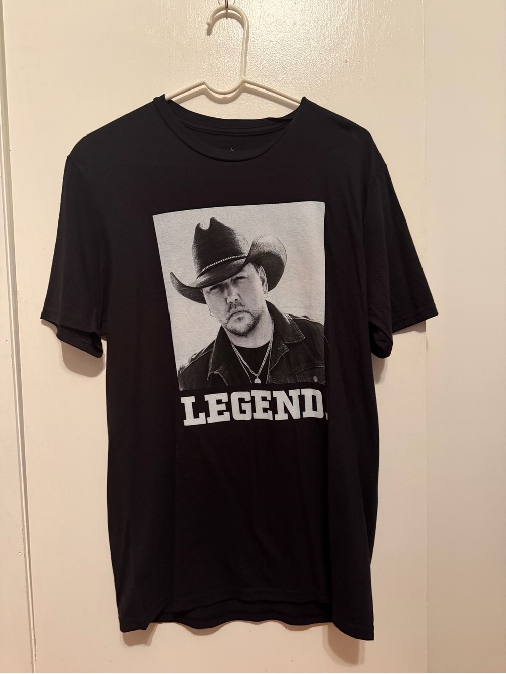 Jason Aldean Black 'Legend' Graphic Tee - Men's Casual Shirt